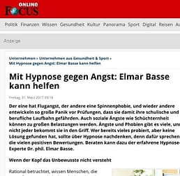 Hypnosetherapie gegen Angst 1